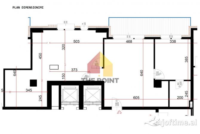 Ambient biznesi me qera 3+1 ne Tirane - 1,300 Euro