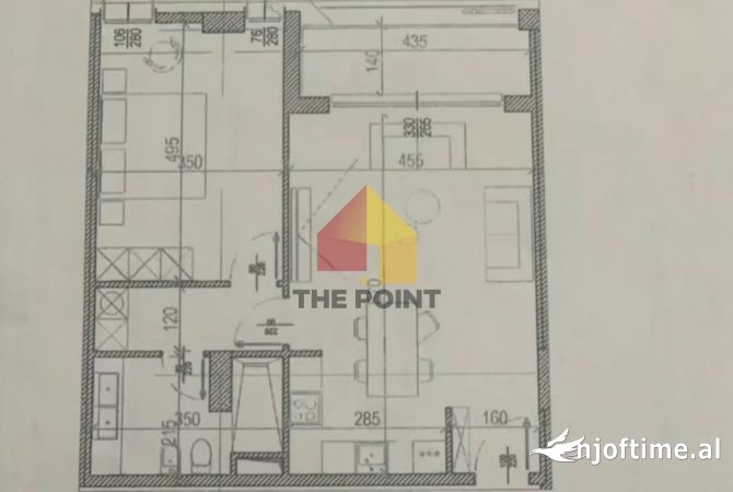 Shtepi ne shitje 1+1 ne Tirane - 150,000 Euro
