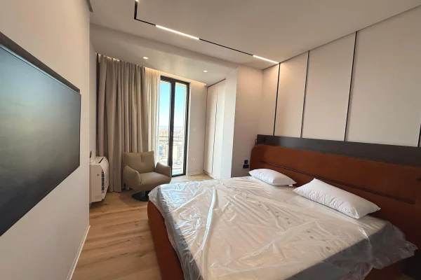 Shtepi me qera Apartament ne Tirane, 1+1, Mobilimi E mobiluar, Pagesa 1,200  Euro.