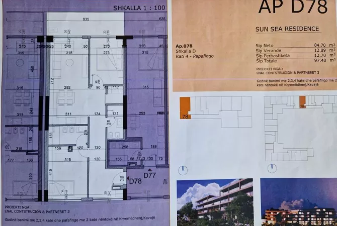 House for Sale 2+1 in Durres - 135,000 Euro