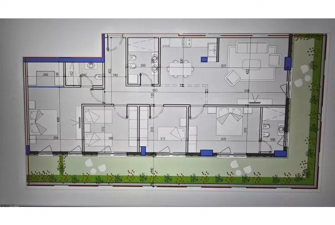Shtepi ne shitje Apartament ne Tirane, 4+1, Mobilimi Bosh, pa mobiluar, Pagesa 680,000  Euro.