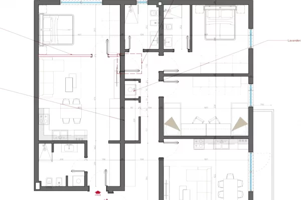Business Property for Rent 3+1 in Tirana - 1,500 Euro