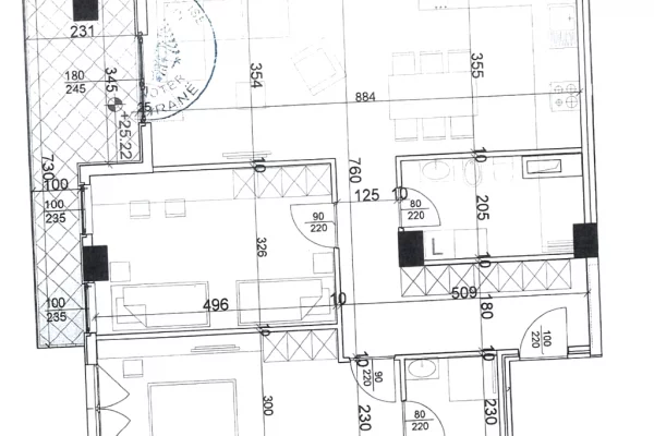 Apartment for sale in Tirana 2+1, Emty