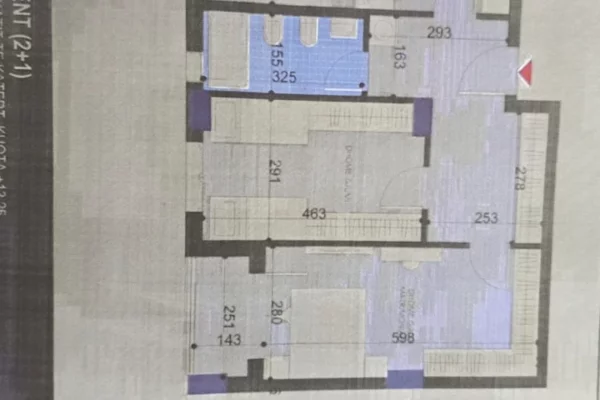 Shtepi ne shitje Apartament ne Tirane, 2+1, Mobilimi Bosh, pa mobiluar, Pagesa 85,000  Euro.