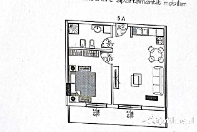 Shtepi ne shitje 1+1 ne Durres - 50,750 Euro
