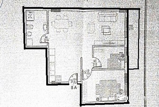 Shtepi ne shitje 2+1 ne Durres - 76,000 Euro