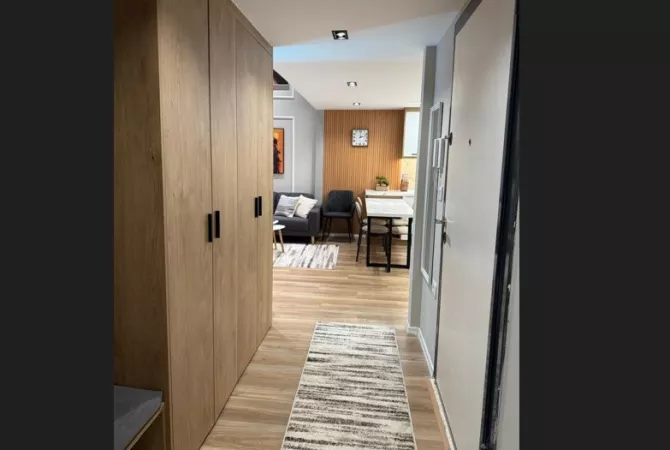 Shtepi me qera Duplex(shtepi me 2 kate) ne Tirane, 1+1, Mobilimi E mobiluar, Pagesa 650  Euro.