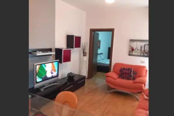 Shtepi me qera Apartament ne Tirane, 1+1, Mobilimi E mobiluar, Pagesa 60,000  Leke.