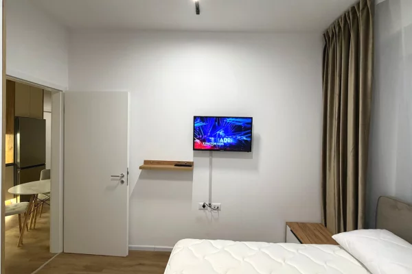 Shtepi me qera Apartament ne Tirane, 1+1, Mobilimi E mobiluar, Pagesa 40,000  Leke.
