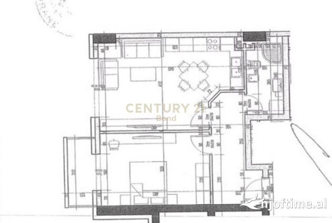 Shtepi ne shitje 1+1 ne Tirane - 104,000 Euro