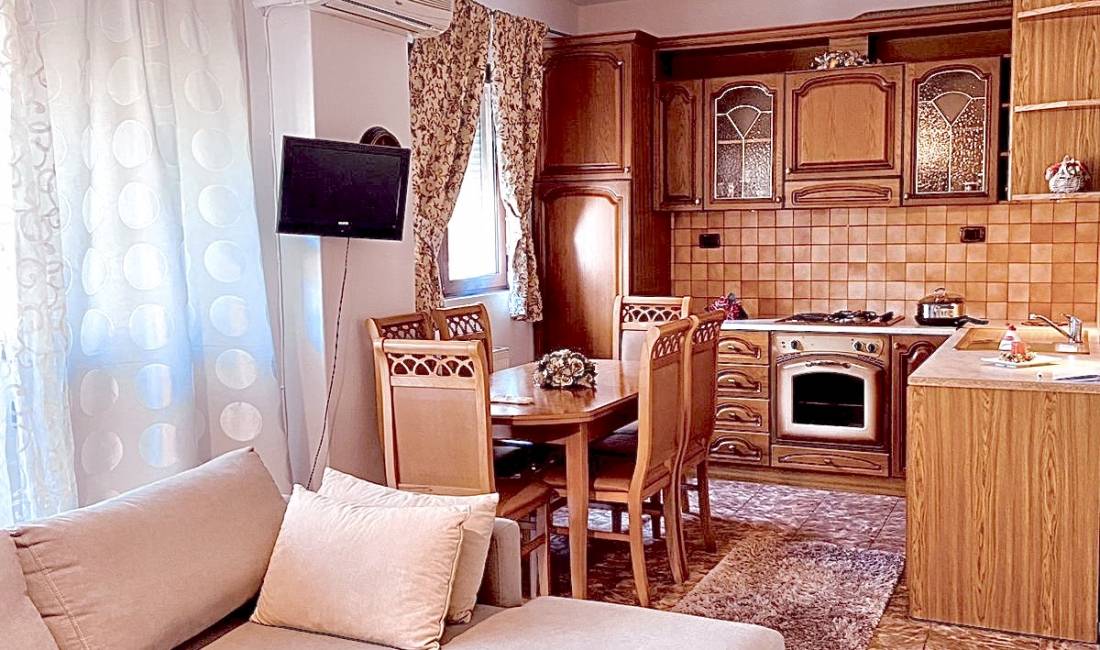 Shtepi me qera Apartament ne Tirane, 1+1, Mobilimi E mobiluar, Pagesa 500  Euro.