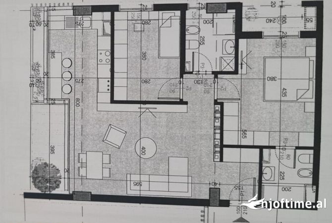 Shtepi ne shitje 2+1 ne Tirane - 320,000 Euro