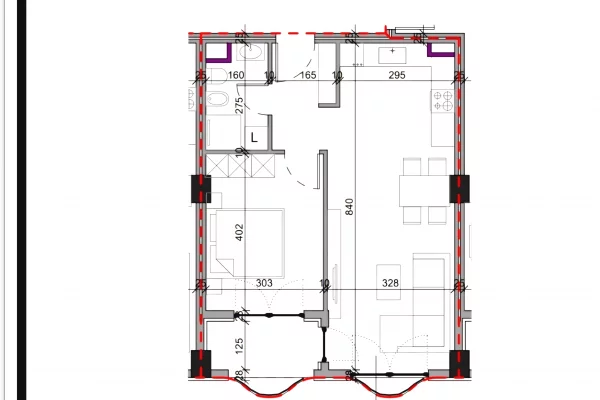 House for Sale 1+1 in Tirana - 85,200 Euro