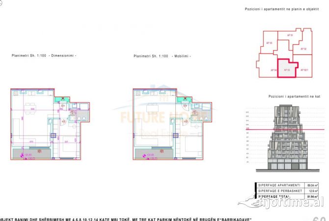 Shtepi ne shitje 1+1 ne Tirane - 204,850 Euro