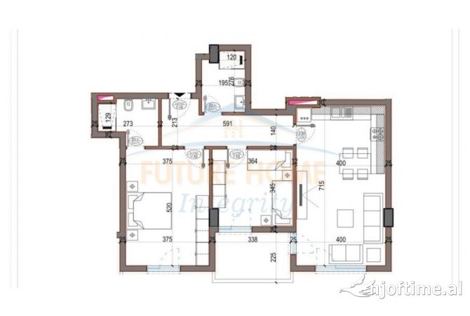 Shtepi ne shitje 2+1 ne Tirane - 92,300 Euro