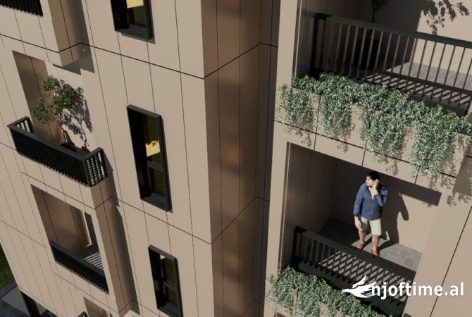 Shtepi ne shitje Apartament ne Tirane, 1+1, Mobilimi Bosh, pa mobiluar, Pagesa 180,700  Euro.