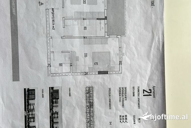 Shtepi ne shitje 2+1 ne Tirane - 88,264 Euro