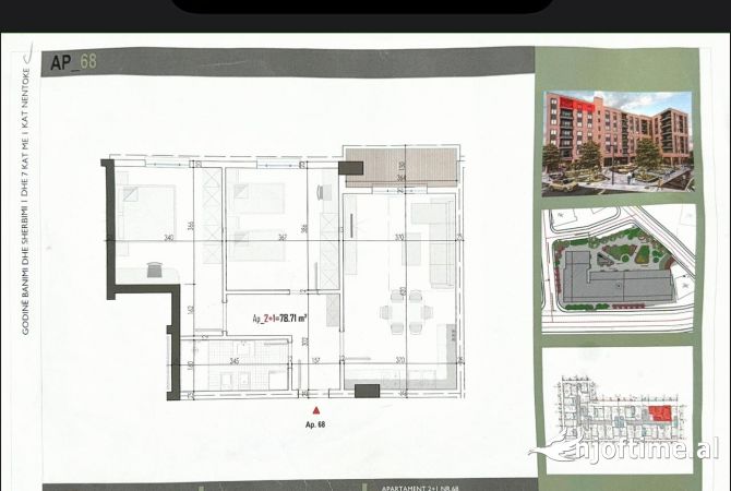 Casa in vendita 2+1 a Tirana - 104,086 Euro