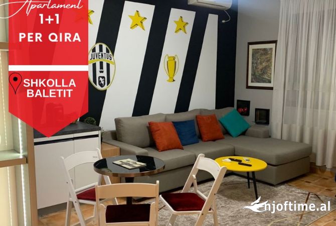 Shtepi me qera 1+1 ne Tirane - 602 Euro