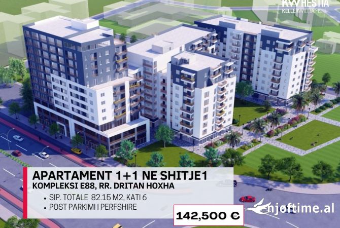 Apartament 1+1 Ne Shitje! 📍Rruga Dritan hoxha