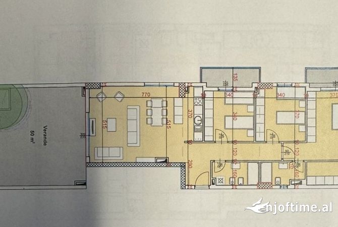 Shtepi ne shitje Apartament ne Tirane, 3+1, Mobilimi E mobiluar, Pagesa 365,000  Euro.