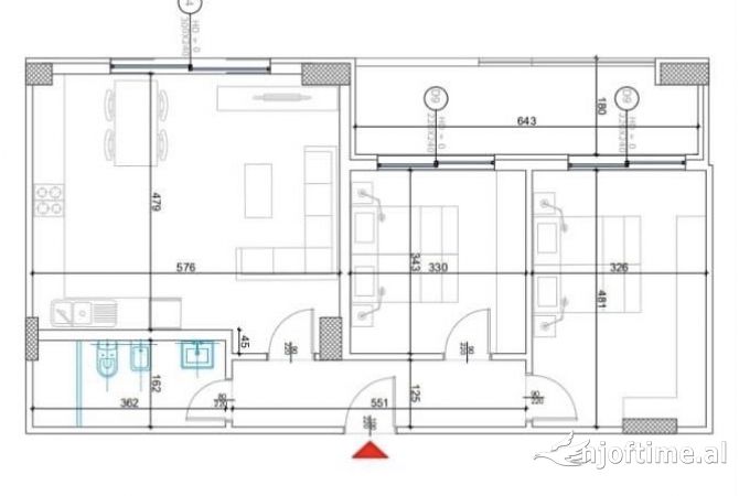 Shtepi ne shitje 2+1 ne Tirane - 171,600 Euro