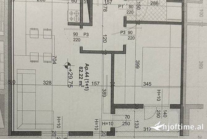 Shtepi ne shitje 1+1 ne Tirane - 115,108 Euro