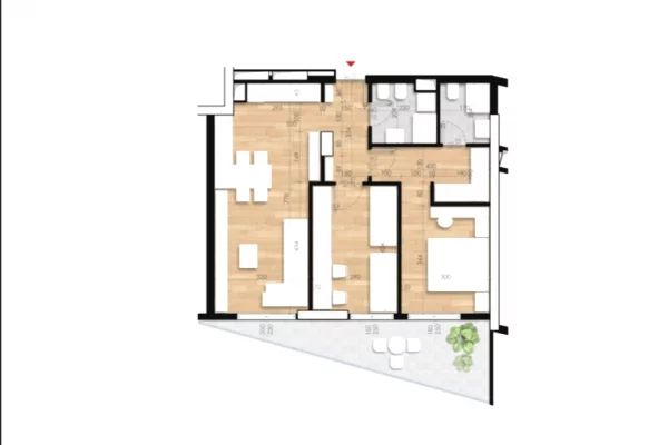 Shtepi ne shitje 2+1 ne Tirane - 166,000 Euro