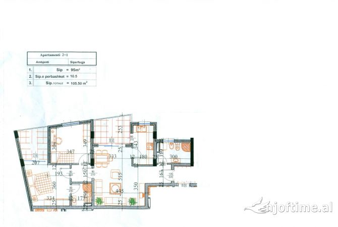 Shtepi ne shitje 3+1 ne Tirane - 179,350 Euro