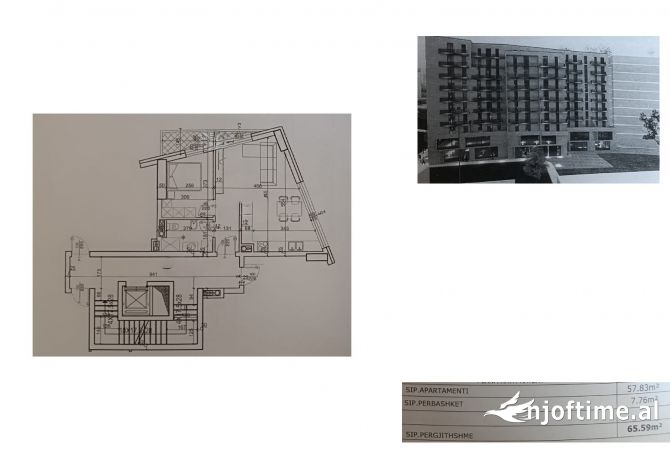 Shtepi ne shitje 1+1 ne Tirane - 85,267 Euro