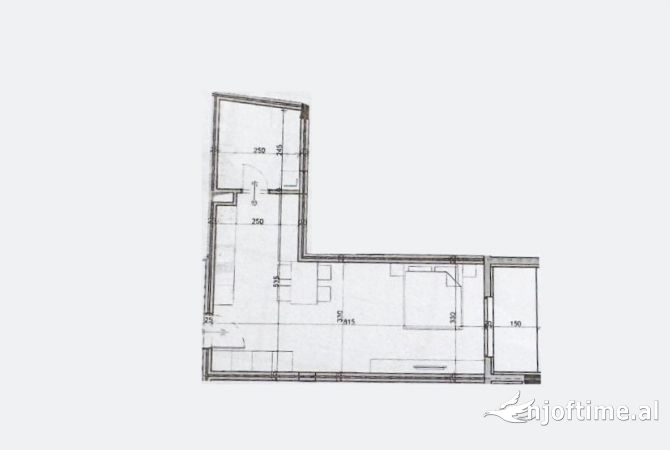 Shtepi ne shitje Garsoniere ne Tirane - 57,134 Euro