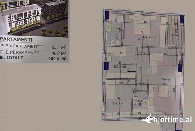 Shtepi ne shitje 3+1 ne Tirane - 115,290 Euro