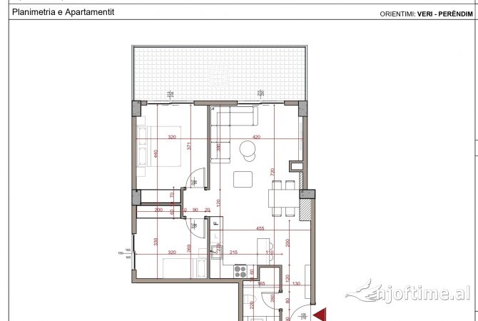 Shtepi ne shitje 2+1 ne Tirane - 195,480 Euro