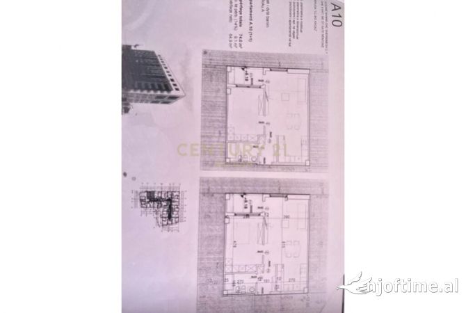 Shtepi ne shitje Apartament ne Tirane, 1+1, Mobilimi Bosh, pa mobiluar, Pagesa 100,000  Euro.