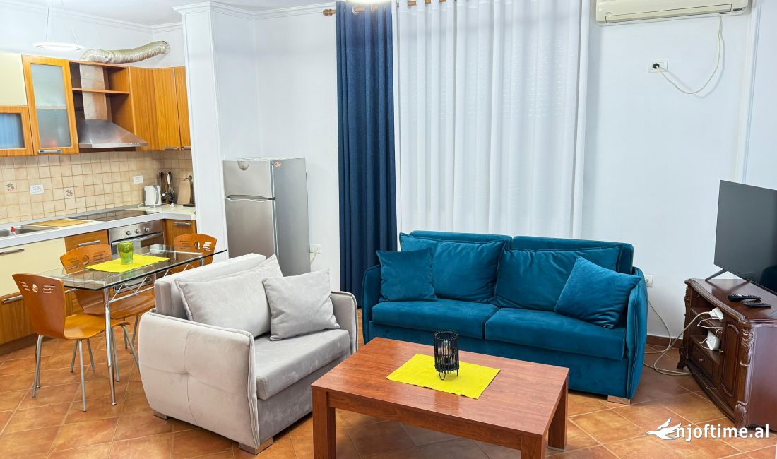 Shtepi me qera Apartament ne Tirane, 1+1, Mobilimi E mobiluar, Pagesa 600  Euro.