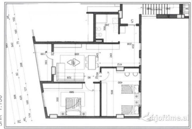 Shtepi ne shitje 2+1 ne Tirane - 117,337 Euro