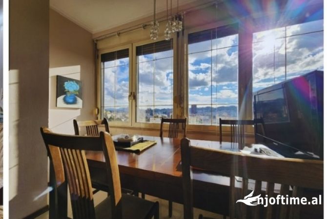 Shtepi me qera Penthose(kati i fundit panoramik) ne Tirane, 2+1, Mobilimi E mobiluar, Pagesa 1,100  Euro.