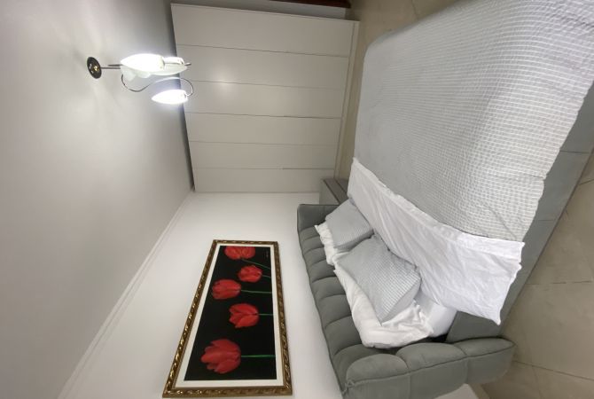 Shtepi me qera Apartament ne Tirane, 1+1, Mobilimi E mobiluar, Pagesa 750  Euro.