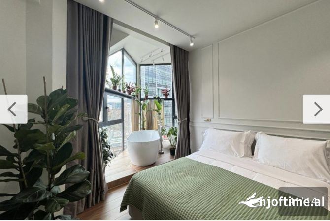 Shtepi me qera Apartament ne Tirane, 1+1, Mobilimi E mobiluar, Pagesa 620  Euro.