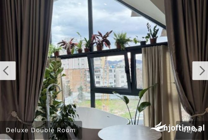 Shtepi me qera Apartament ne Tirane, 1+1, Mobilimi E mobiluar, Pagesa 620  Euro.