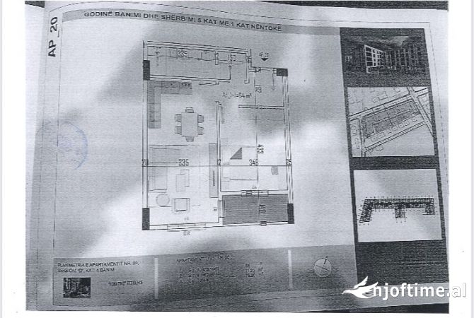 Shtepi ne shitje 1+1 ne Tirane - 52,640 Euro