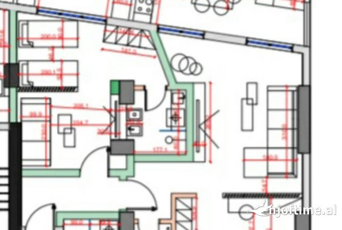 Shtepi ne shitje 1+1 ne Tirane - 155,000 Euro