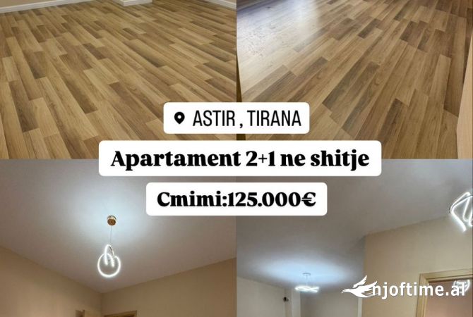 Shtepi ne shitje 2+1 ne Tirane - 125,000 Euro