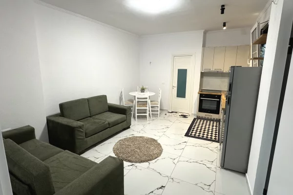 Shtepi me qera Apartament ne Tirane, 1+1, Mobilimi E mobiluar, Pagesa 33,000  Leke.