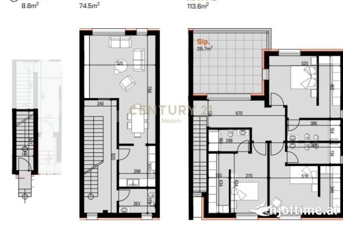 Shtepi ne shitje 3+1 ne Tirane - 461,450 Euro