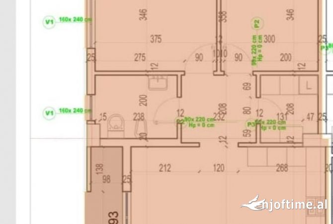 Shtepi ne shitje 2+1 ne Tirane - 150,255 Euro