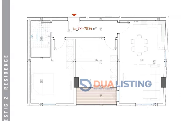House for Sale 2+1 in Tirana - 86,680 Euro
