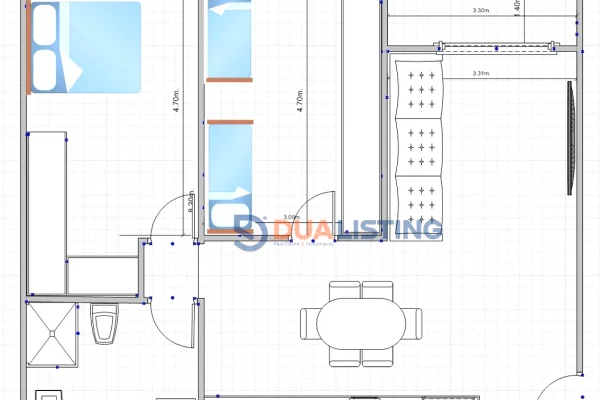Shtepi ne shitje 2+1 ne Tirane - 178,300 Euro