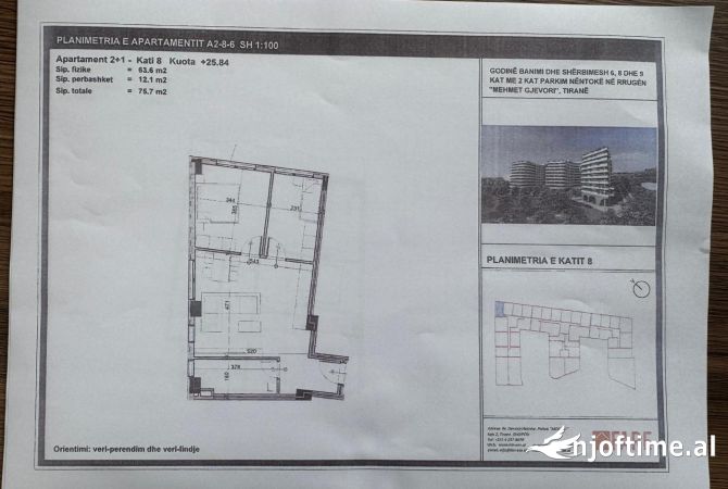 Shtepi ne shitje 2+1 ne Tirane - 83,270 Euro
