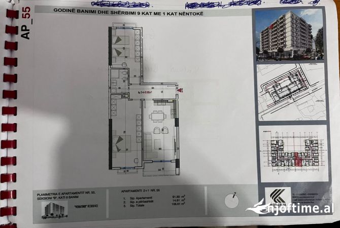 Shtepi ne shitje 2+1 ne Tirane - 84,300 Euro
